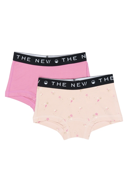 The New Hipsters 2-Pack - Pigeundertøj med Muslinge- og Søstjerneprint